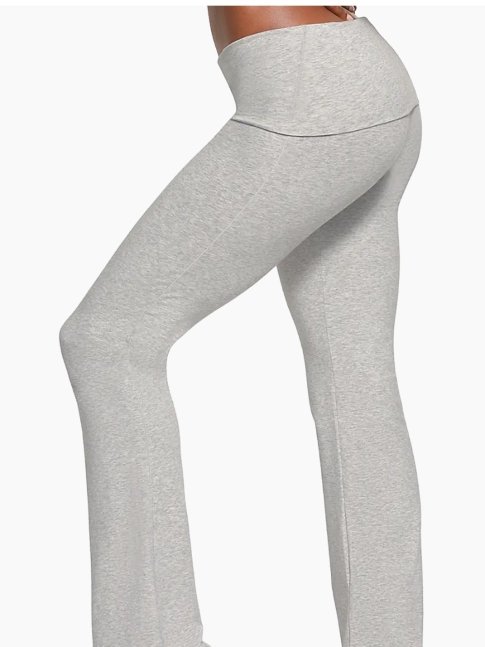 Skims XL Cotton Jersey Foldover Pants